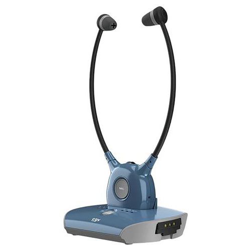 Casque TV stéthoscope DOLFIN SAPHIR - Liaison sans fil - Cgv