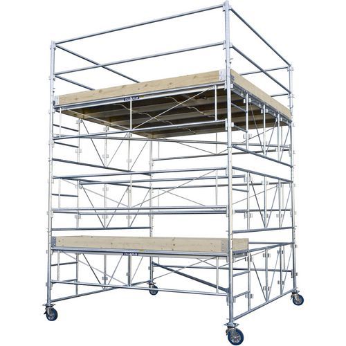 Tour roulante acier GALAXY 90 - 3m x 3m - Duarib