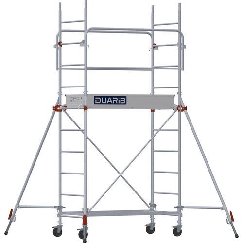 Échafaudage acier Altitude AC150 - Garde-corps monobloc - Duarib