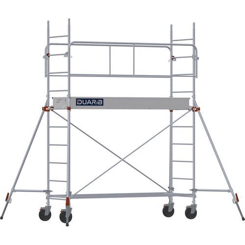 Échafaudage acier Altitude AC250 - Garde-corps monobloc - Duarib