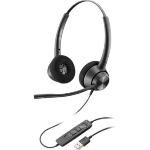 Casque filaire Encore Pro 320 - 2 écouteurs - Poly