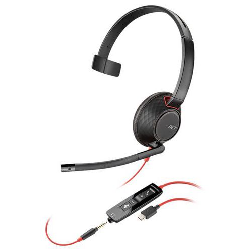 Casque micro bulk Blackwire C5210 USB - Poly