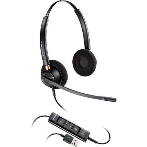 Casque micro filaire Teams EncorePro 525 USB - Poly
