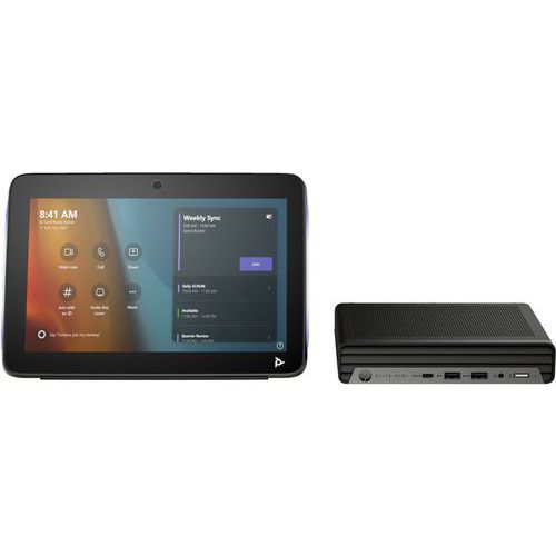 Kit de base G9+ HP Mini IP Conference PC MTR avec TC10 - Poly Kit de base G9+ HP Mini IP Conference PC MTR avec TC10 - Poly