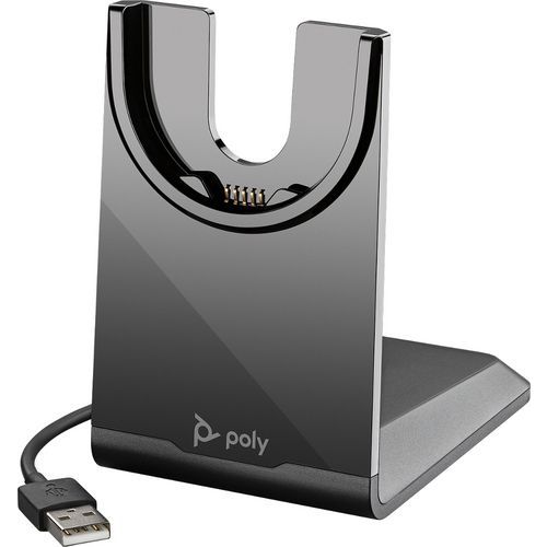 Socle de chargement pour casque Voyager Focus 2 - Poly