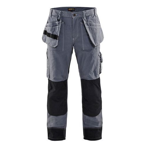 Pantalon artisan heavy worker gris clair/noir - Blåkläder