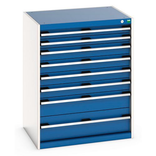Armoire 8 tiroirs charges lourdes 800x650x1000mm - Bott