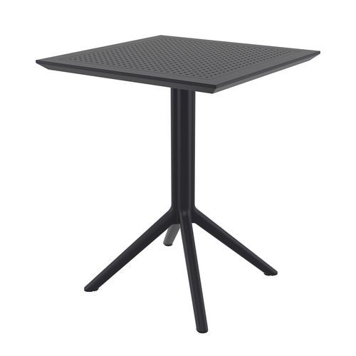 Table Extérieure Pliante Encastrable - En Résine - 60x60 - Kys