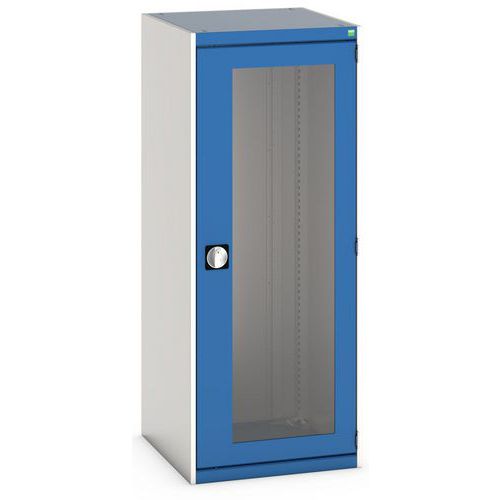 Armoire Cubio portes transparentes H1600mm - Bott