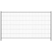 Clôture et porte d'accès chantier