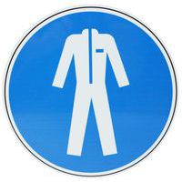 Panneau Vêtements de protection obligatoires - PVC - Manutan Expert