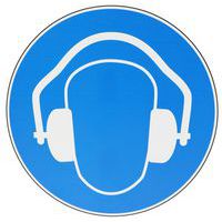 Panneau Protection auditive obligatoire - PVC - Manutan Expert