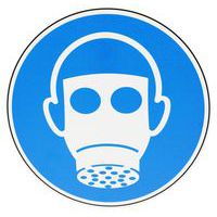 Panneau Protection des voies respiratoires - PVC - Manutan Expert