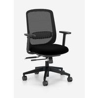 Fauteuil synchrone dos résille accotoirs 1D inclus - Nowy Styl