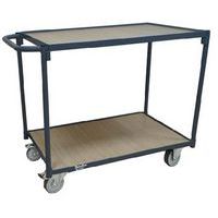 Chariot avec poignée horizontale - Capacité 250 kg - Manutan Expert