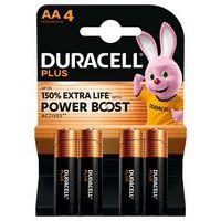 Pile alcaline AA Plus Powerboost - 4 unités - Duracell