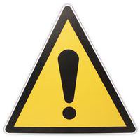 Panneau danger - Signal général - PVC - Manutan Expert