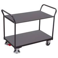 Chariot à plateau - 2 plateaux bois - Capacité 200 kg