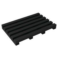 Caillebotis antidérapant antifatigue Heronair PVC recyclé - mL - Plastex