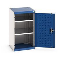 Armoire à portes battantes perforées Cubio - Hauteur 900 mm - Bott