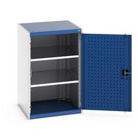 Armoire à portes battantes perforées Cubio - Hauteur 1000 mm - Bott