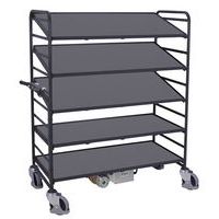 Chariot électrique B-Well - Plateaux pour bacs norme EU - 250kg