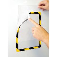 Cadres pour documents à chevrons magnétiques A4 - Lots de 10