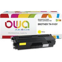 Cartouche De Toner Jaune Eurotone Compatible Brother TN-910/TN910Y - Pour Imprimantes Laser