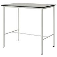 Mange-debout Malibu 120x80cm -stratifié chant surmoulé - Manutan Expert