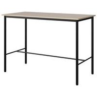 Mange-debout Malibu 160x80 cm stratifié isoson chant surmoulé Manutan Expert