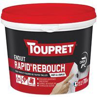 Enduit Rebouch. Rapide Pate Gris 700Ml - Toupret