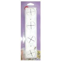 Accroche Torchon 4 Trous Cte    297150 - Metaltex