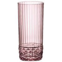 Lot de 6 gobelet America 20S Rose 49Cl - Bormioli