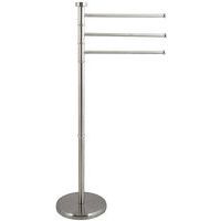 Porte Serviettes Inox 3B 89Cm Gris - Msv
