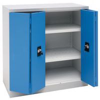 Armoire à portes pliantes basse - Manutan Expert