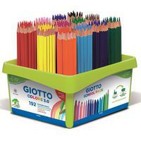 Schoolpack 192 crayons colors 3.0 - Giotto thumbnail image