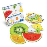 Fractions magnétiques - fruits - Learning ressources thumbnail image
