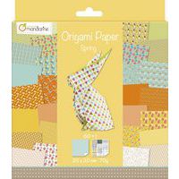 Origami Printemps, 60 feuilles 20 x 20, 70g - Avenue Mandarine thumbnail image