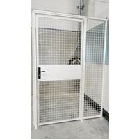 Cloison grillagée modulaire - Porte
