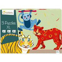 Lot 3 puzzles XL animaux Jungle - Avenue Mandarine thumbnail image