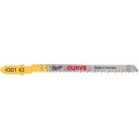 Lame sabre sauteuse curve cut 75mm (x5) - Milwaukee