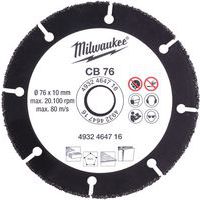 Disque carbure 76 mm - Milwaukee