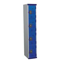 Vestiaire 4 cases Seamline Optimum® - Colonne largeur 300 mm - Acial