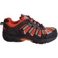 Chaussures de sécurité sport S1 P SRA noir/orange - Manutan