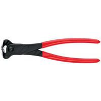 Pince coupante de devant noire atramentisée gainées en plastique 200 mm _ 68 01 200 SB