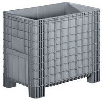 Caisse-palette empilable, Capacité: 400 L, Charge maxi: 250 kg, Hauteur hors tout: 840 mm