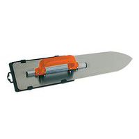 Platoir ''flamand'' chapiste lame inox poignée fermée L:45cm - Mondelin