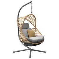Fauteuil suspendu Banana naturel/graphite Proloisirs