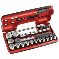 Coffret DBOX douilles 1/2 6 pans métriques -