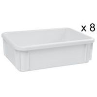 Bac plastique - Longueur 300 à 400 mm - 5 et 10L - Vepabins